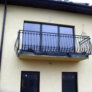 Ozdobna balustrada kuta, balkon